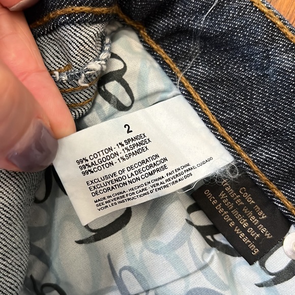 {Nine West}Sz 2 Blue Jeans - Picture 8 of 9